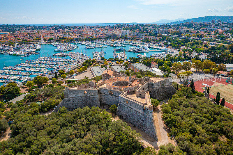 堡垒Carré d'Antibes，法国里维埃拉